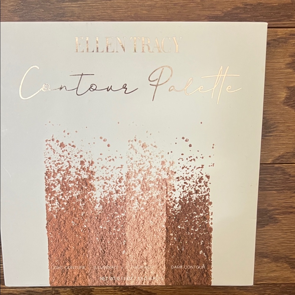 Ellen Tracy Contour Palette - Rose Gold, Bronze, Brown